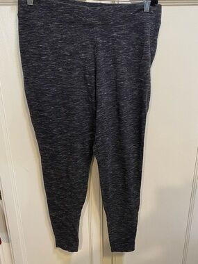Sonoma Heathered Black Gray Leggings